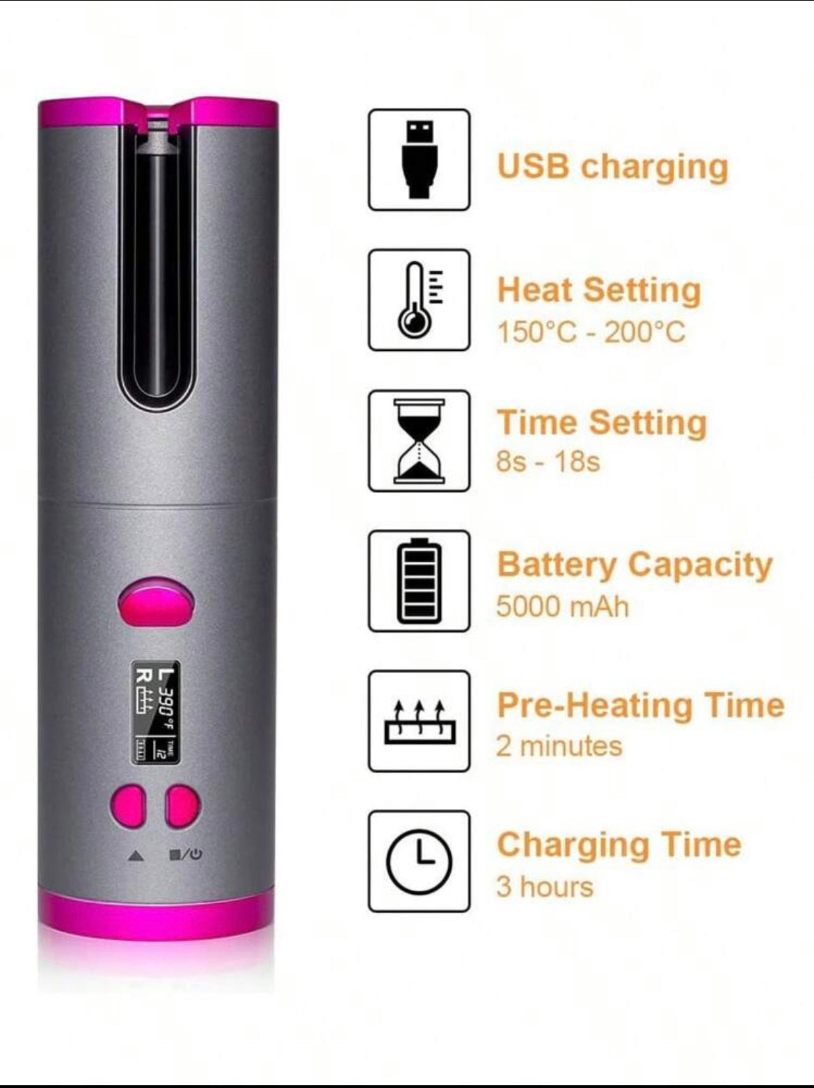 Automatic hair curler