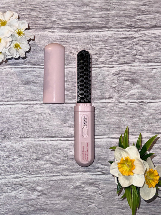 Mini wireless hair comb